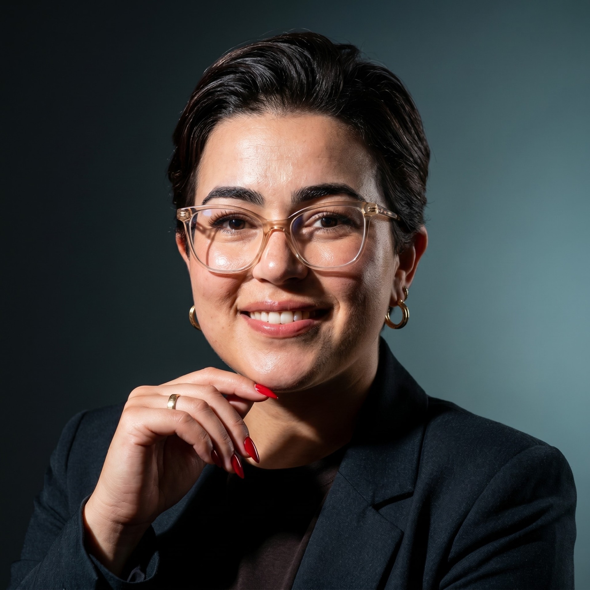 Tatiana Cristina Rodrigues Dias, cofundadora da Aviva Consultoria e coordenadora de projetos sociais, sorrindo em retrato profissional